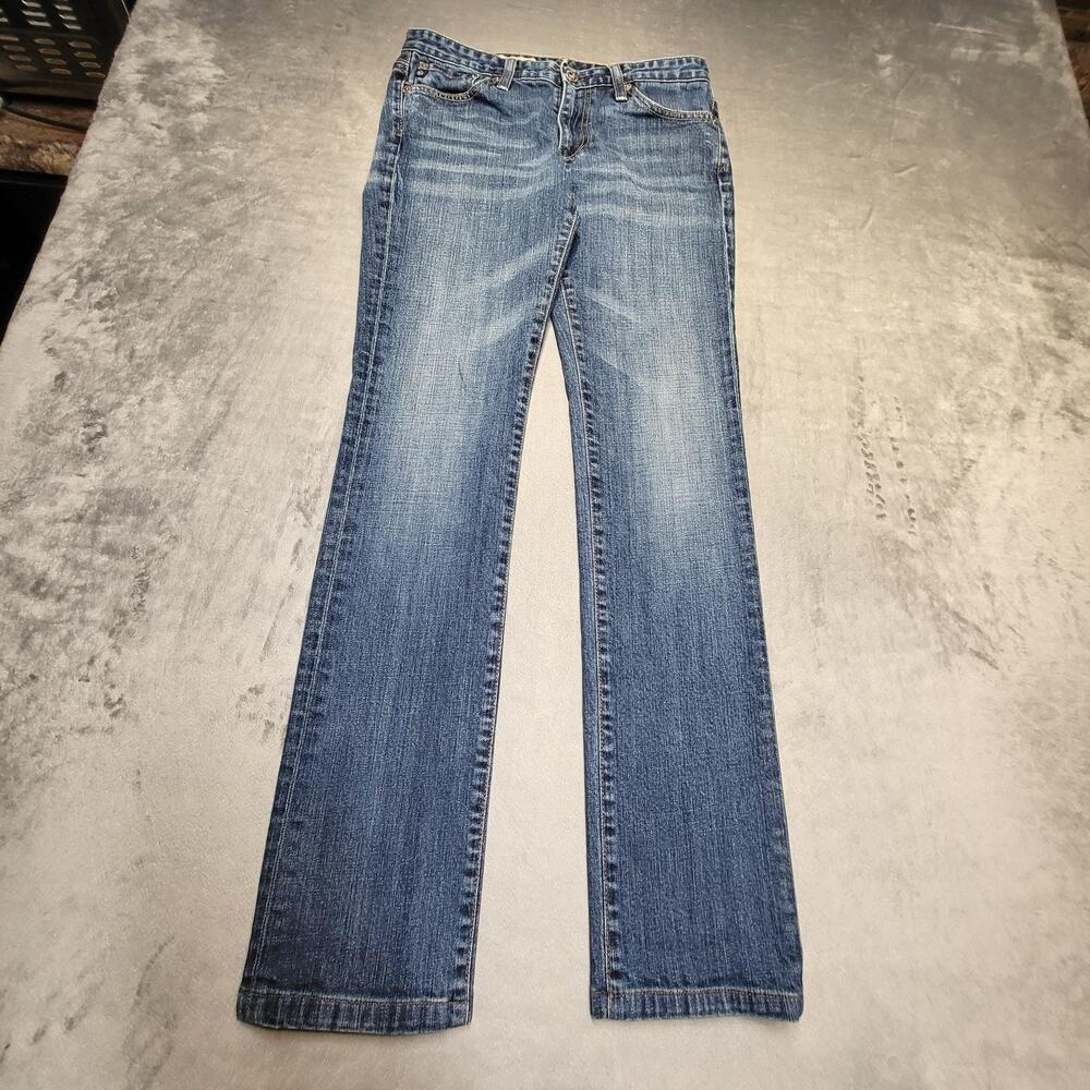 Adriano Goldschmied Jeans Womens 27R Blue Premiere Skinny Straight Stretch Denim